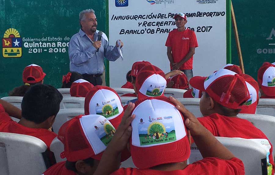 EN ISLA MUJERES IMPULSAN EL DEPORTE Y LA CULTURA A TRAVÉS DE BAAX LO’OB PALA LO’OB