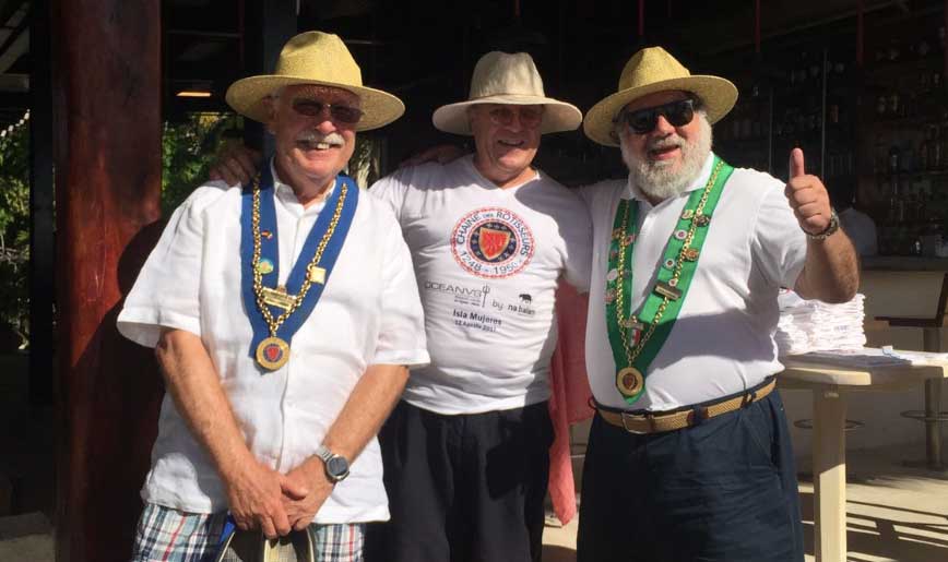 La Chaine des Rotisseurs se reune de manera histórica en Isla Mujeres