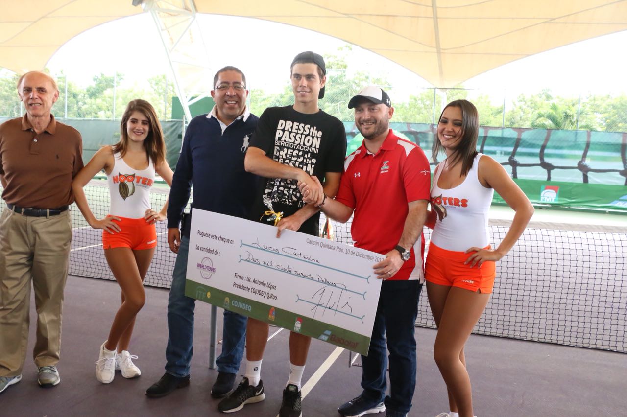 Catarina campeón del Future Cancún 2017