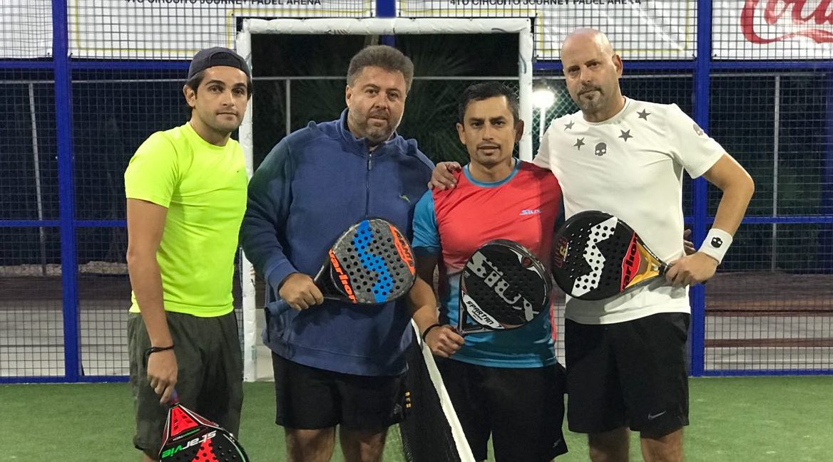 Avanzan Arceo y Laitter rumbo al título del Circuito Master de Padel 2017