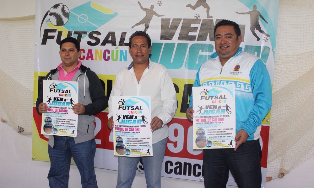 Preparan El Primer Torneo Futsal Cancún 2018