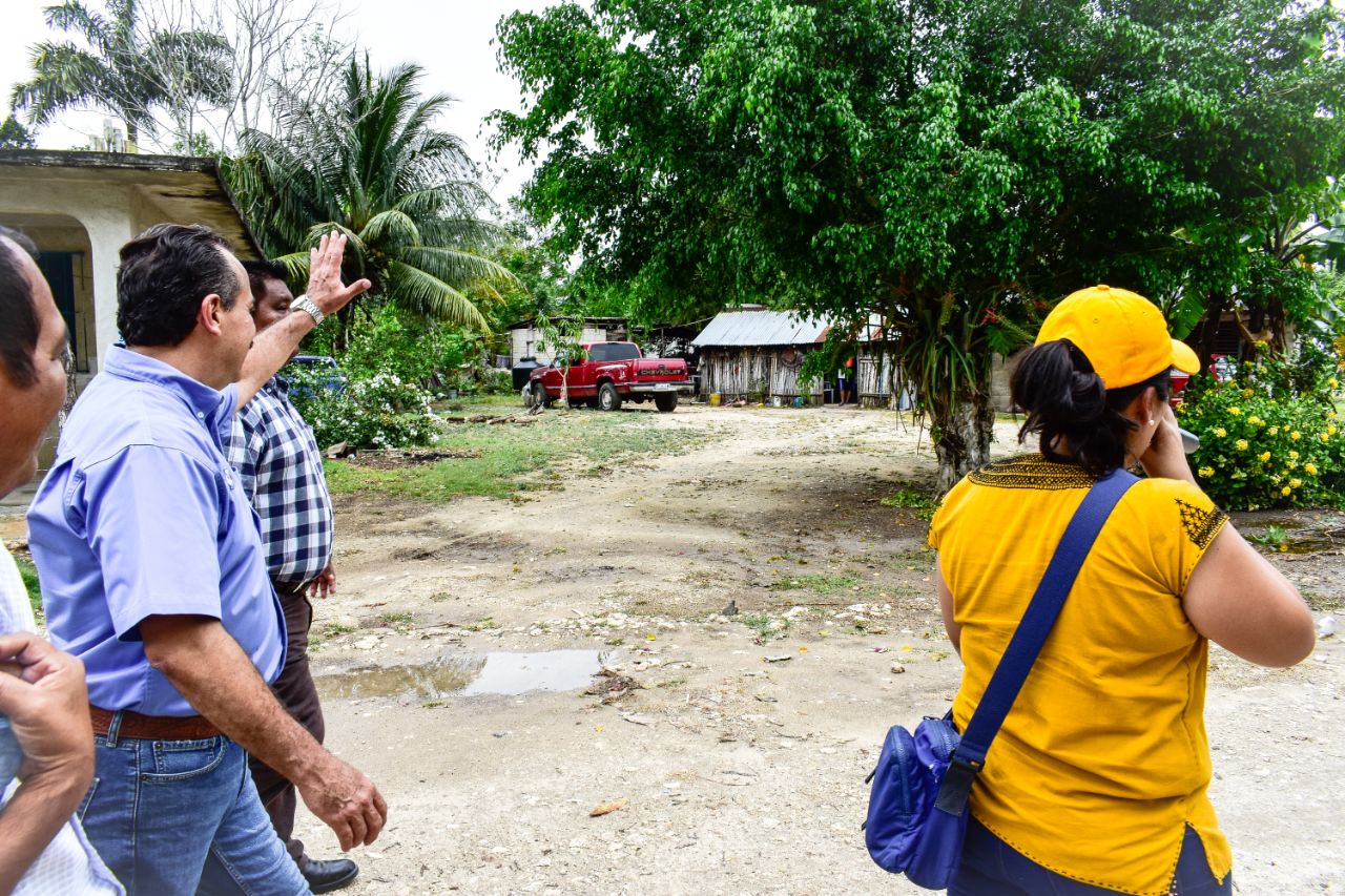Julián Ricalde recibe apoyo de 17 comunidades rurales