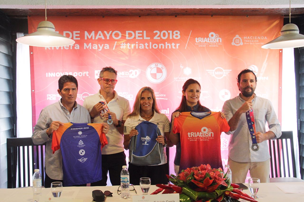 Preparan 8va edición del Triatlón Hacienda Tres Ríos