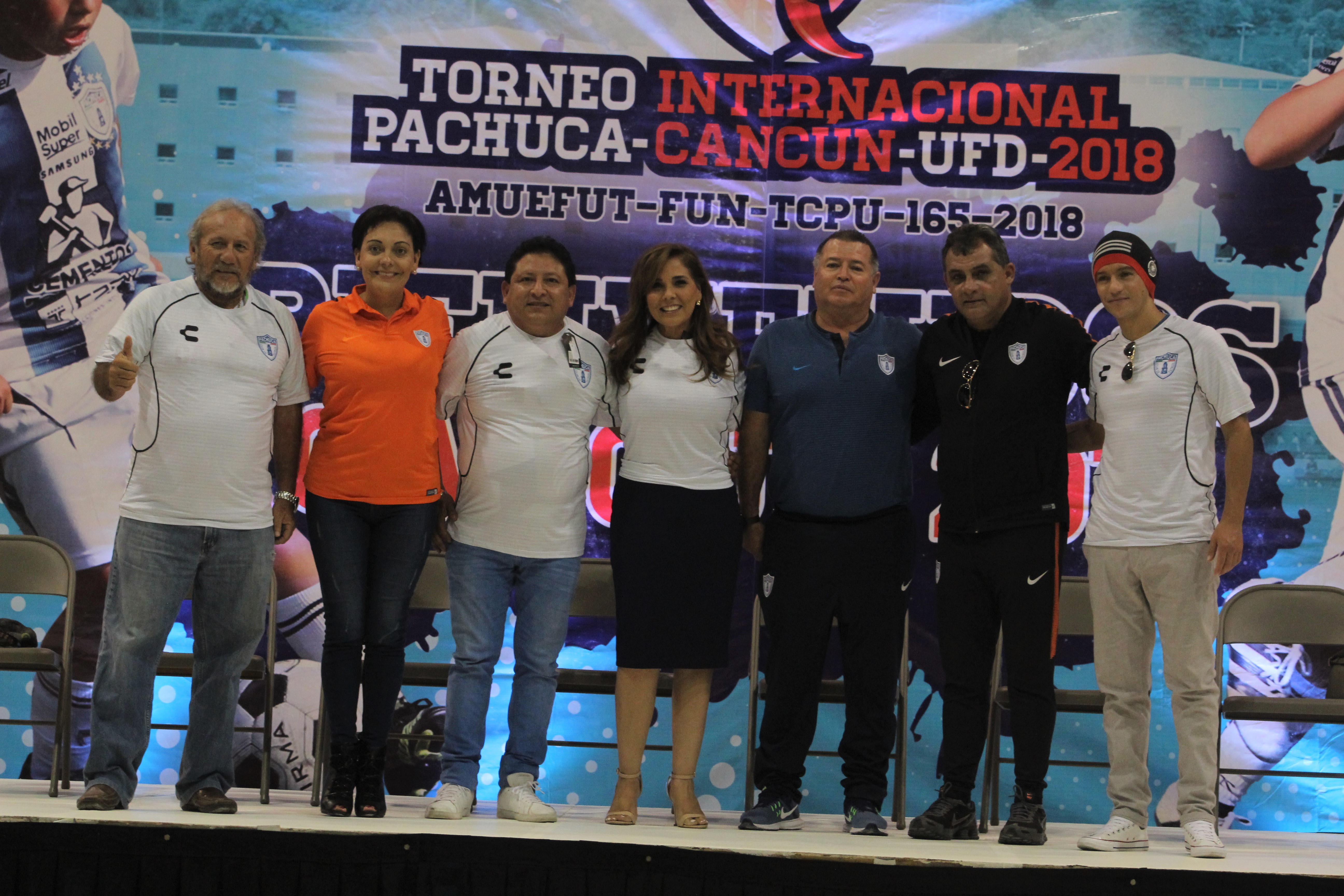 Inauguran Torneo Internacional “Pachuca-Cancún UFD 2018”