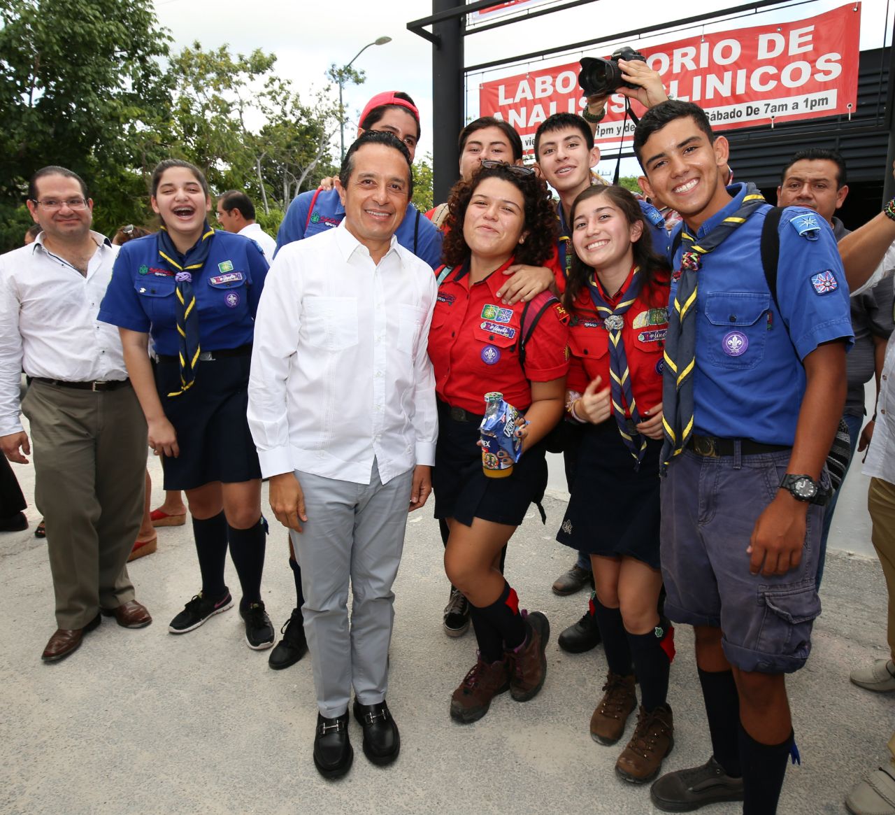 Carlos Joaquín inaugura el Instituto Universitario Cruz Roja