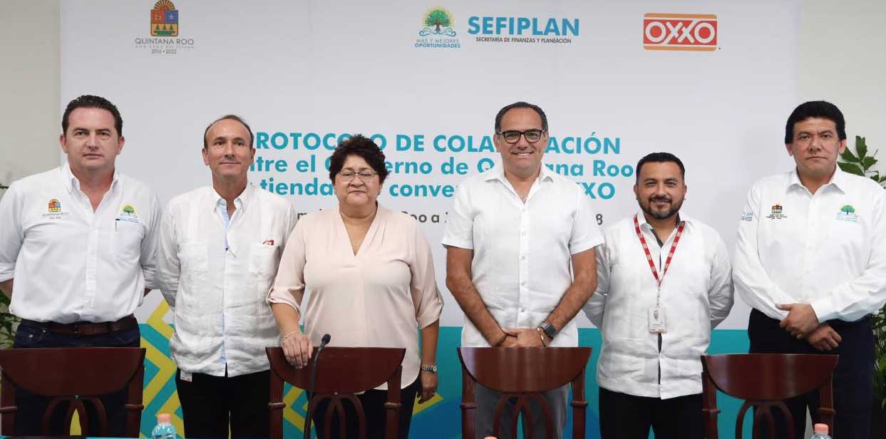 El Gobierno del Estado y la Cadena Comercial OXXO firman convenio de colaboración