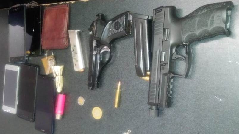 Detienen a tres sujetos armados en la Región 252