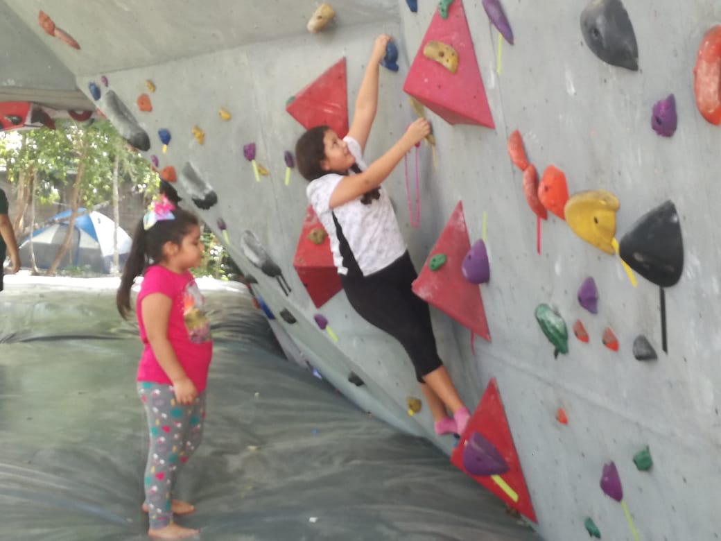 Inicia nueva aventura en escalada