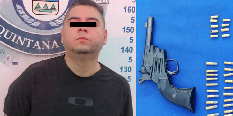 Detenido en la SM 25 por andar disparado “al aire”