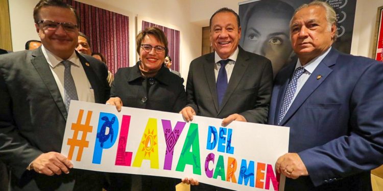 Inicia Laura Beristain agenda en Madrid con el Secretario de Turismo federal