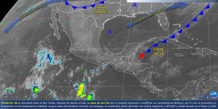 Boletín Meteorológico para este domingo 5 de enero