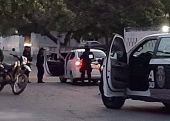 Ejecución en la puerta de una primaria en la Región 229