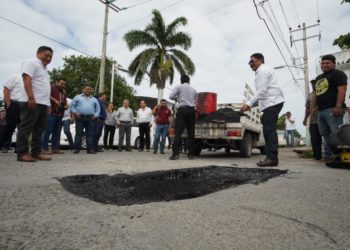 Más bacheo para la capital de la mano de Comuna y Asociación de constructoras
