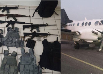 Narcos perdieron 600 kilos de cocaína y arsenal en Bacalar