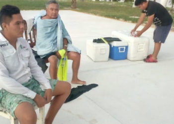 Rescatan marinos a cuatro personas en el Canal de Zaragoza