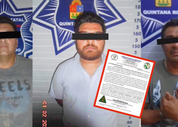 Se deslindan la Comisión Nacional de Emergencia de los detenidos en Tulum