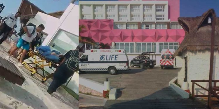 Huésped del Hotel Mía es atropellada por una lancha
