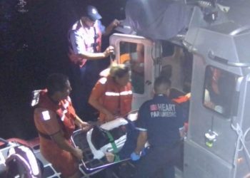 Rescate en altamar opr parte de la Semar