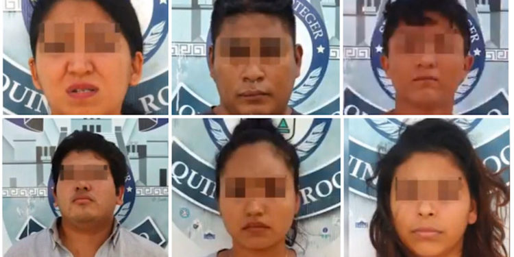 Cayeron siete presuntos narco-sicarios en Paseos Kabah