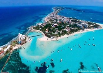 Playa Norte, en Isla Mujeres, es una de las más bellas del mundo