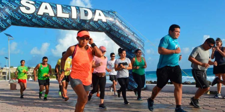 Promueven la Carrera de la Amistad 2020 en Isla Mujeres
