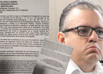 Acorralan a Capella; lo cita la Fiscalía General de la República