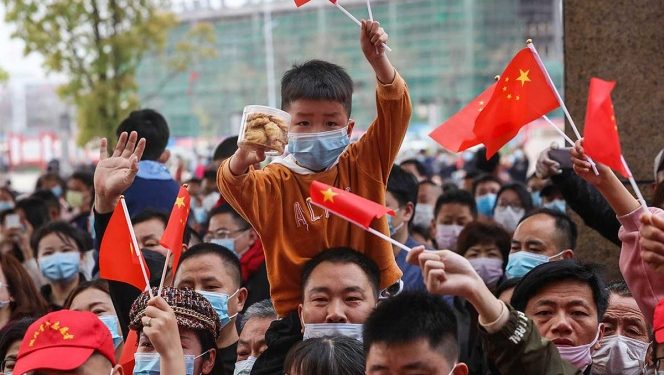 Día de fiesta en China por fin de cuarentena