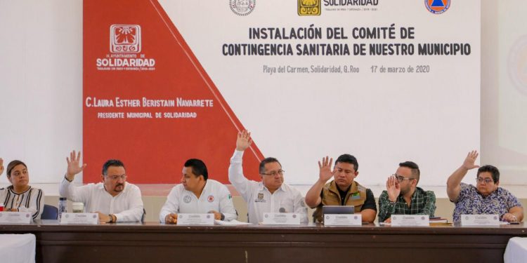Sector empresarial y Ayuntamiento suman esfuerzos de prevención del covid-19 en Solidaridad
