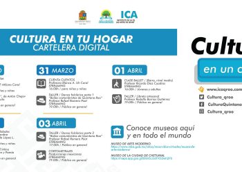 De norte a sur, Quintana Roo ¡quédate en casa!: Carlos Joaquín