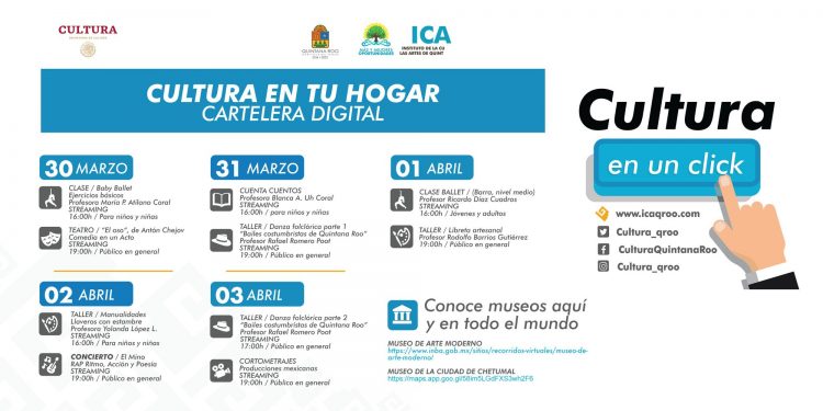 De norte a sur, Quintana Roo ¡quédate en casa!: Carlos Joaquín