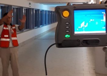 Instalan filtros sanitarios en el aeropuerto de Cancún