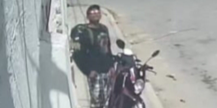 Se roban motocicleta en 14 minutos