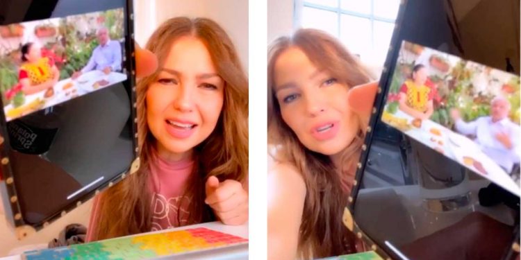 Thalía lamenta declaraciones del Presidente Andrés Manuel