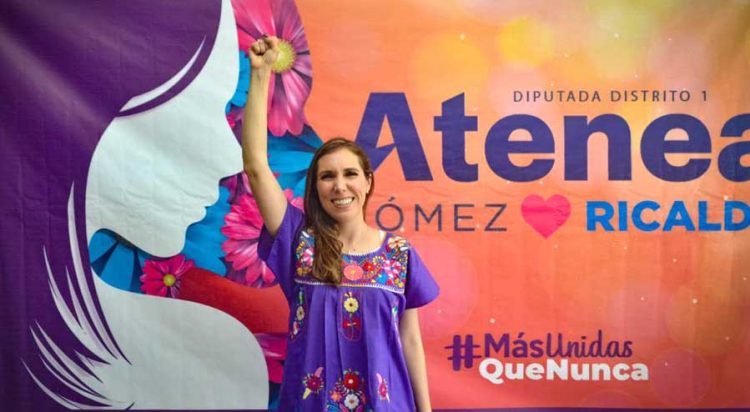 Unidas nadie nos podrá parar: Atenea Gómez Ricalde