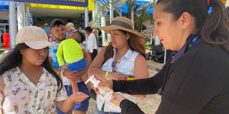 Adopta Ultramar medidas de higiene por Coronavirus