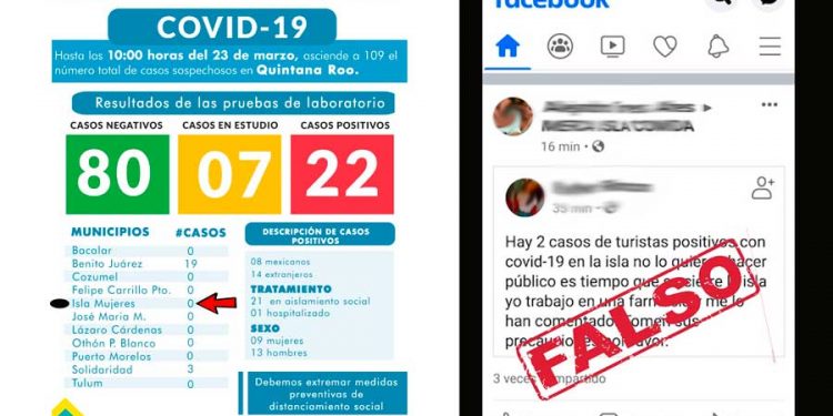 Isla Mujeres sigue libre de Coronavirus