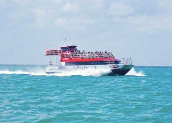 En Holbox también reducen cruces los barcos de ruta
