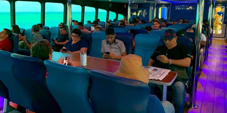 Existe reducción de pasajeros por embarcación para evitar contagio: Ultramar