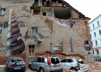 Un fuerte sismo de magnitud 5,3 sacudió Zagreb