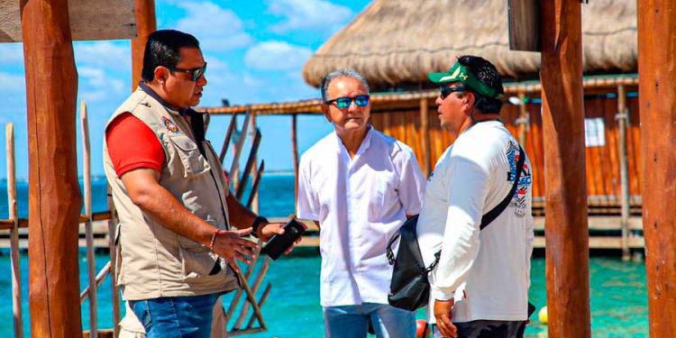 Vigilan que no atraquen embarcaciones turísticas a Isla Mujeres