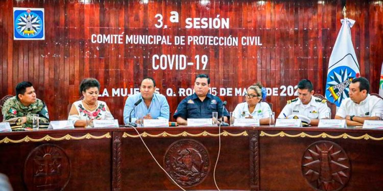 Ayuntamiento de Isla Mujeres adopta protocolos de vigilancia epidemiológica