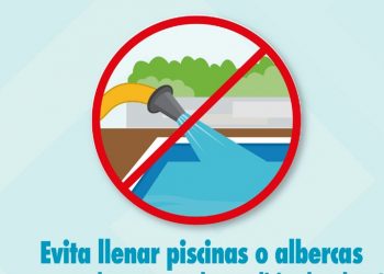 No desperdicie el agua en actividades de esparcimiento