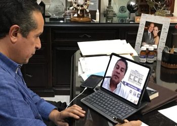 El gobernador sostuvo reuniones virtuales con empresarios del CCE de Cozumel, del Caribe y de la Riviera Maya