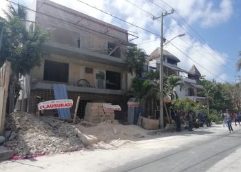 Por violar suspensión de actividades no esenciales, clausuran cuatro obras de construcción