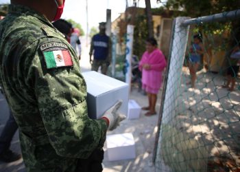 Suman 21 mil despensas repartidas en Cozumel