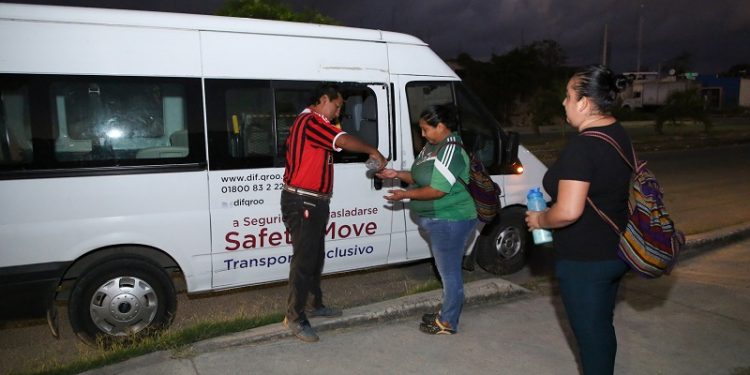 DIF Quintana Roo sigue protocolos de prevención con el personal que labora en la Casa Hogar de los Adultos Mayores