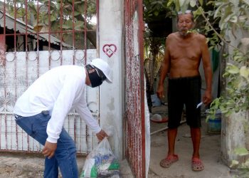 Sigue en marcha la entrega de ayuda alimentaria en Cancún