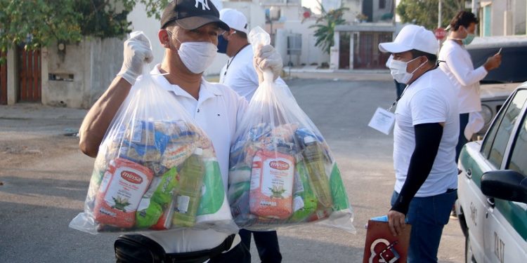 Llegada de ayuda alimentaria a quien la necesite