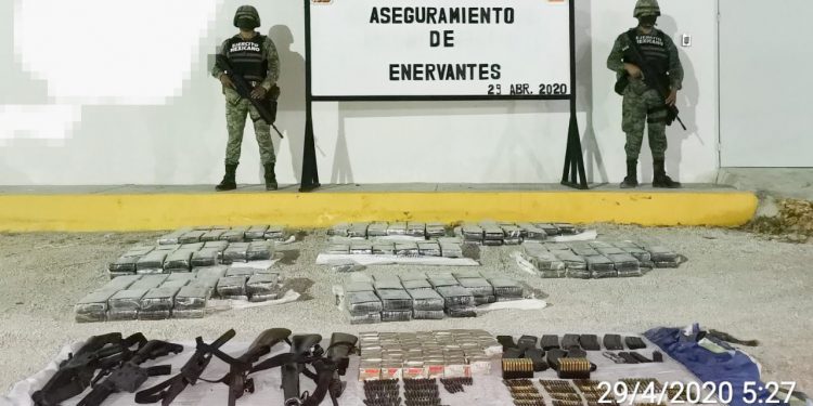 Da otro golpe el Ejército a cárteles de drogas que usan a Quintana Roo como trampolín.