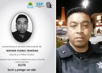Fallece policía de Cancún; no saben si fue de Covid-19
